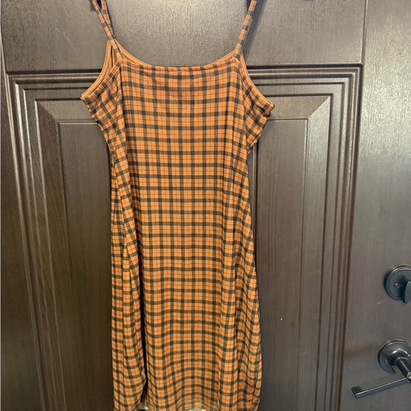 H&M 90s/2000s Plaid mini Dress - Picture 3 of 4